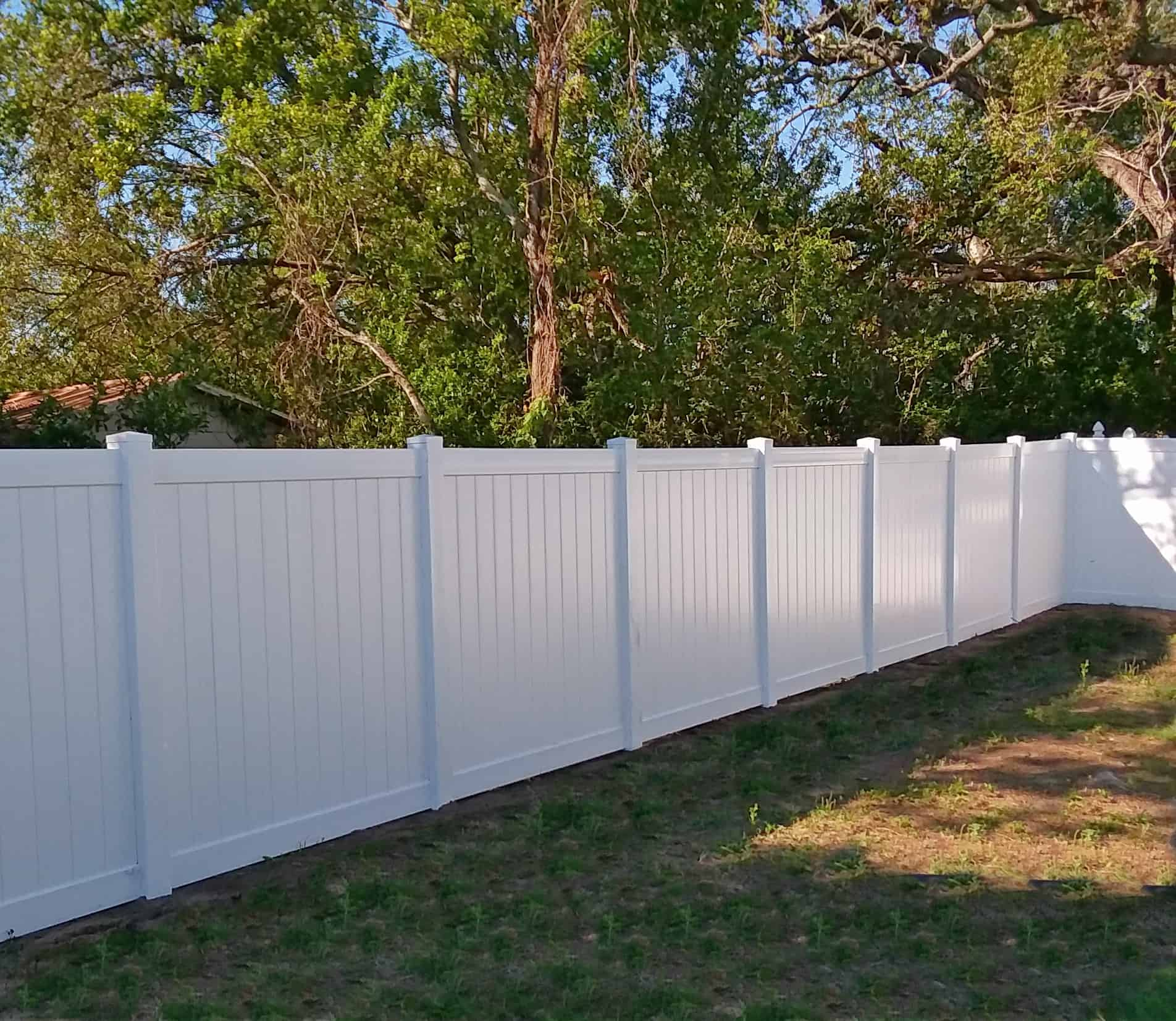 Vinyl Fence Lakeland Featured Installation Superior Fence And Rail in size 1904 X 1653