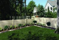 Vinyl Fence Landscape Designs Toscanalandscaping pertaining to proportions 1024 X 768