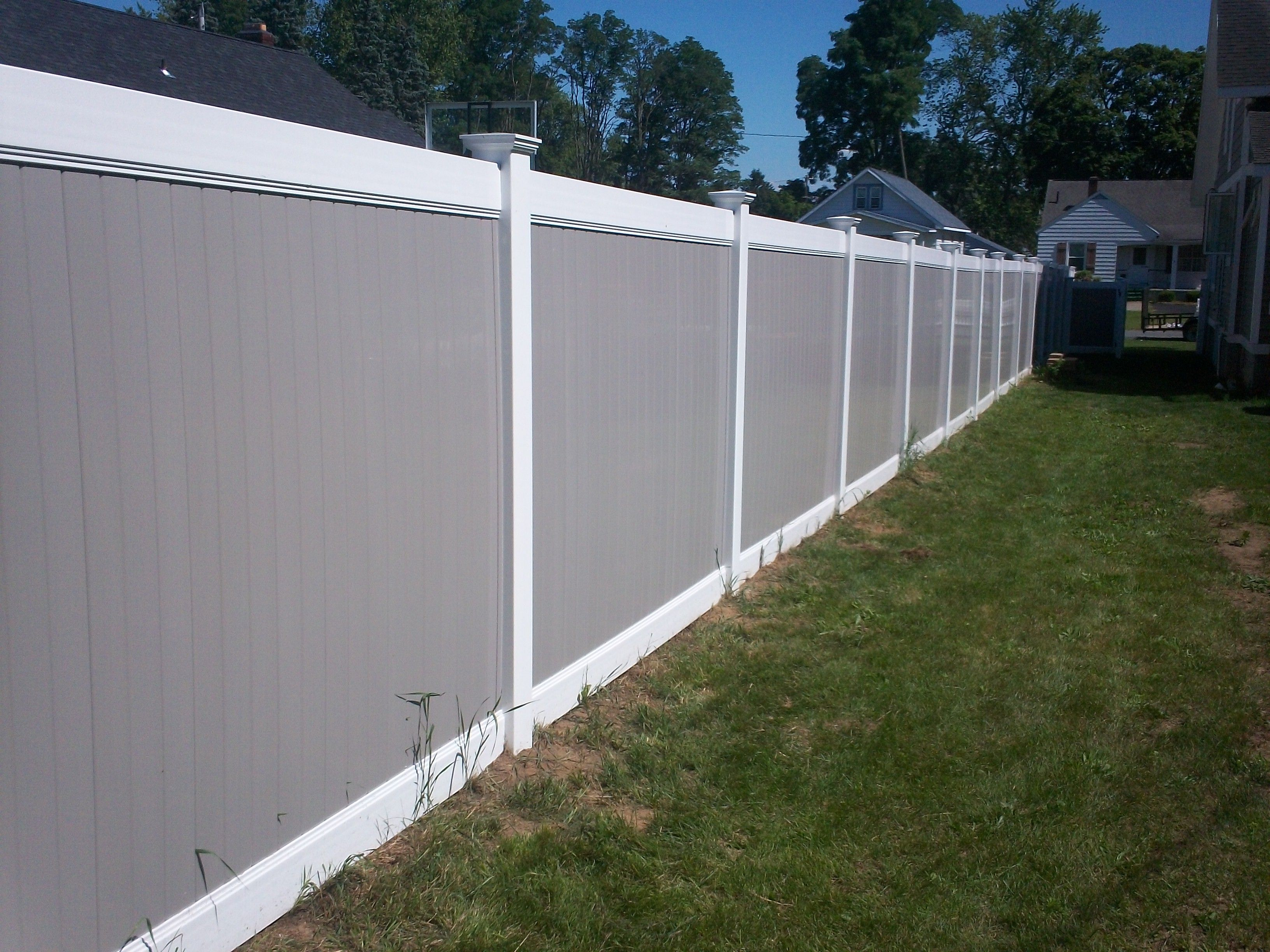 Want To Add A Little Twist To Your Standard Vinyl Fence Check Out for sizing 3264 X 2448