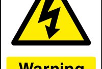 Warning Electric Fence Sign Health And Safety Signs throughout proportions 850 X 1134