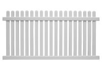 Weatherables Provincetown 4 Ft H X 6 Ft W White Vinyl Picket Fence for measurements 1000 X 1000