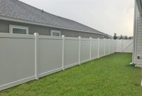 White Vinyl Fencing Jacksonville Featured Installation North intended for size 1024 X 768