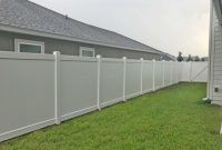 White Vinyl Fencing Jacksonville Featured Installation North regarding sizing 1024 X 768