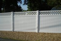 White Vinyl Privacy Fence Cool Garden Fence Panels Somats throughout sizing 1024 X 768