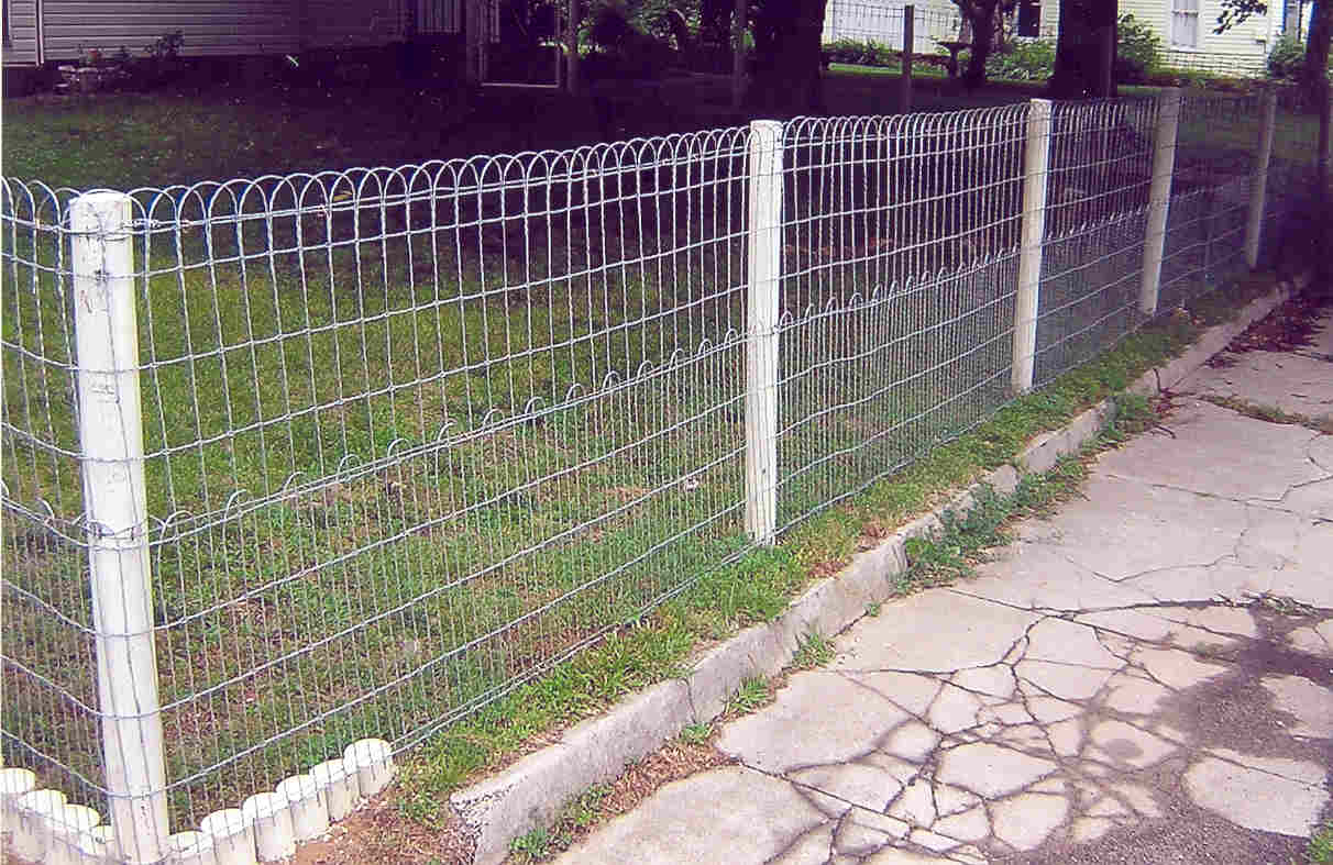 Wire Garden Fence Wire Garden Fence R Churlco intended for dimensions 1212 X 787