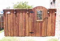 Wood Fence Nice Gate Titan Fence with sizing 3280 X 2460