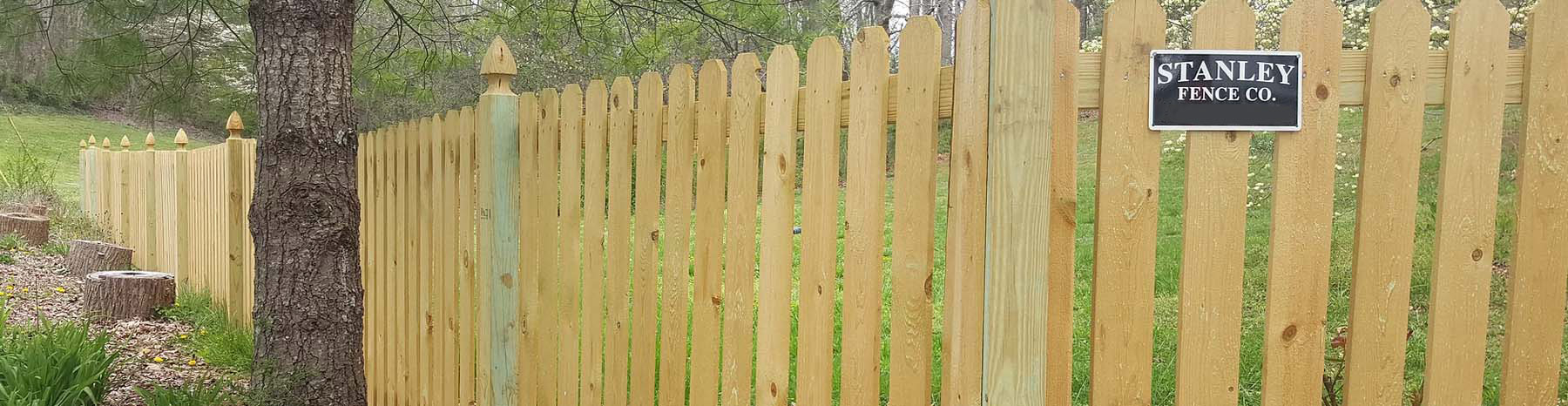 Wood Fencing Knoxville Tn Stanley Fencing And Landscaping within measurements 1800 X 466