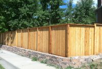 Wood Privacy Fences Harrison Fence for sizing 2592 X 1936