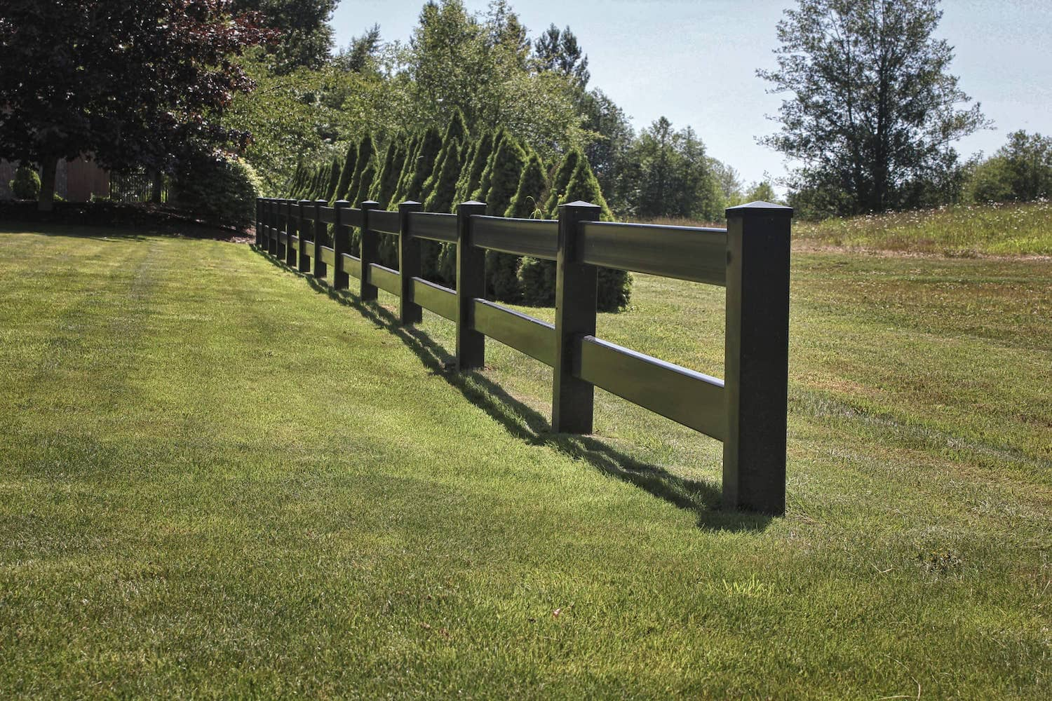 Wood Vinyl Horse Fencing Design Idea And Decorations Vinyl Horse throughout measurements 1500 X 1000