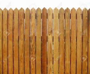 Wooden Fence With Slats That Show The Natural Wood Pattern Stock with regard to size 1300 X 1062