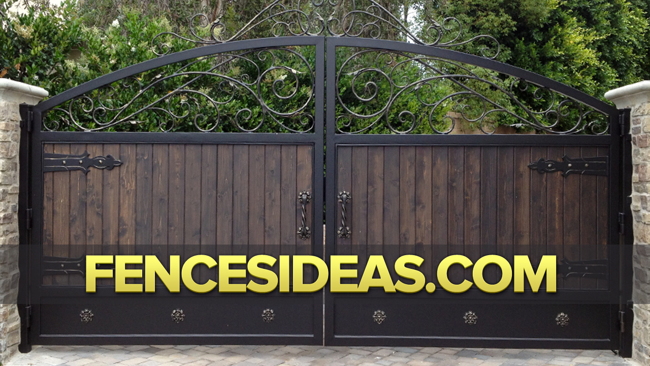 Wrought Iron Fences Iron Gate Design Ideas with regard to size 1280 X 720