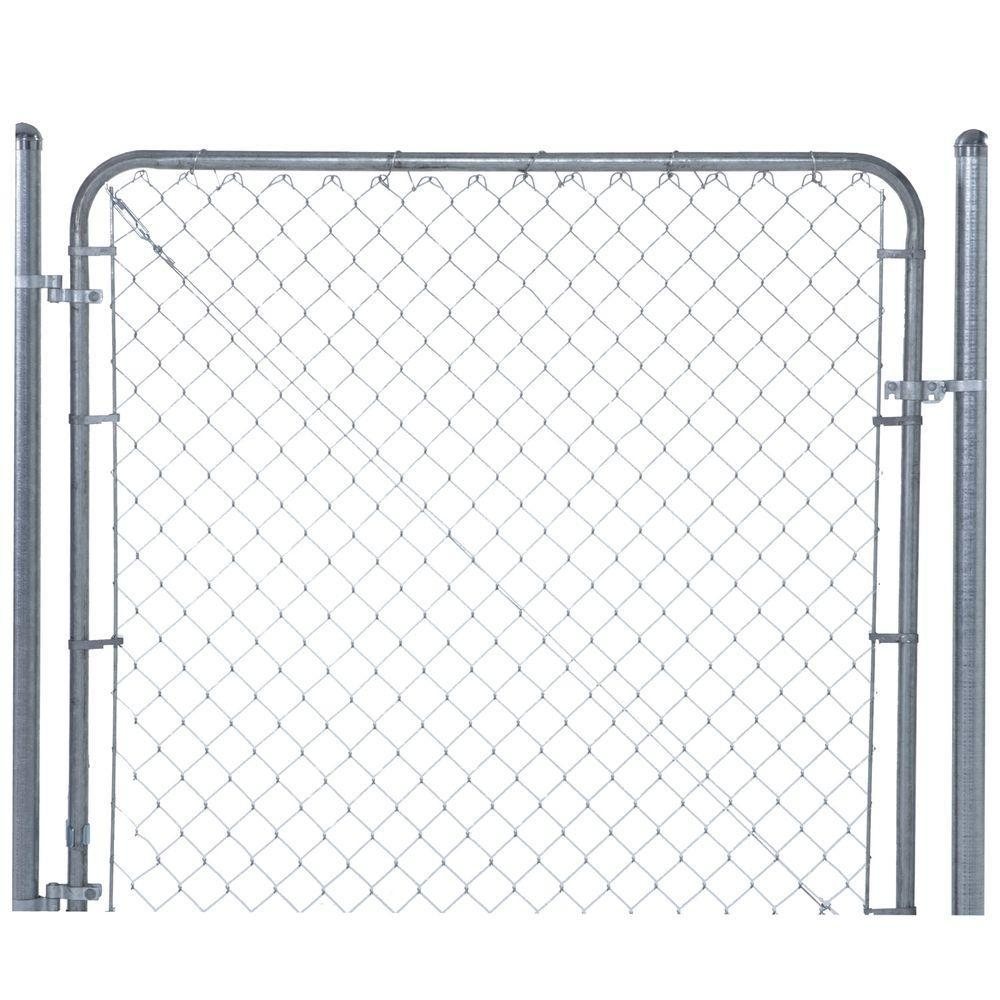 Yardgard 6 Ft W X 4 Ft H Galvanized Metal Adjustable Single Walk throughout sizing 1000 X 1000