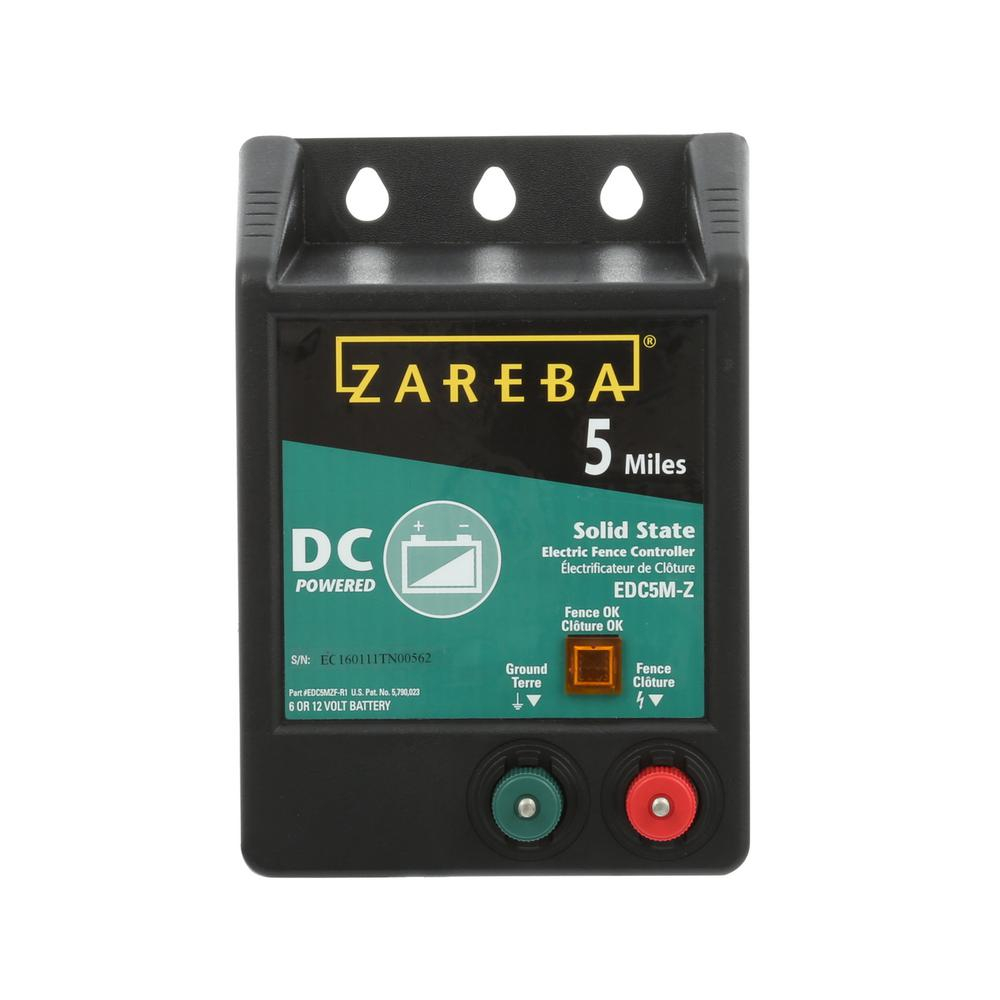 Zareba 5 Miles Battery Operated Solid State Fence Charger Edc5m Z intended for proportions 1000 X 1000