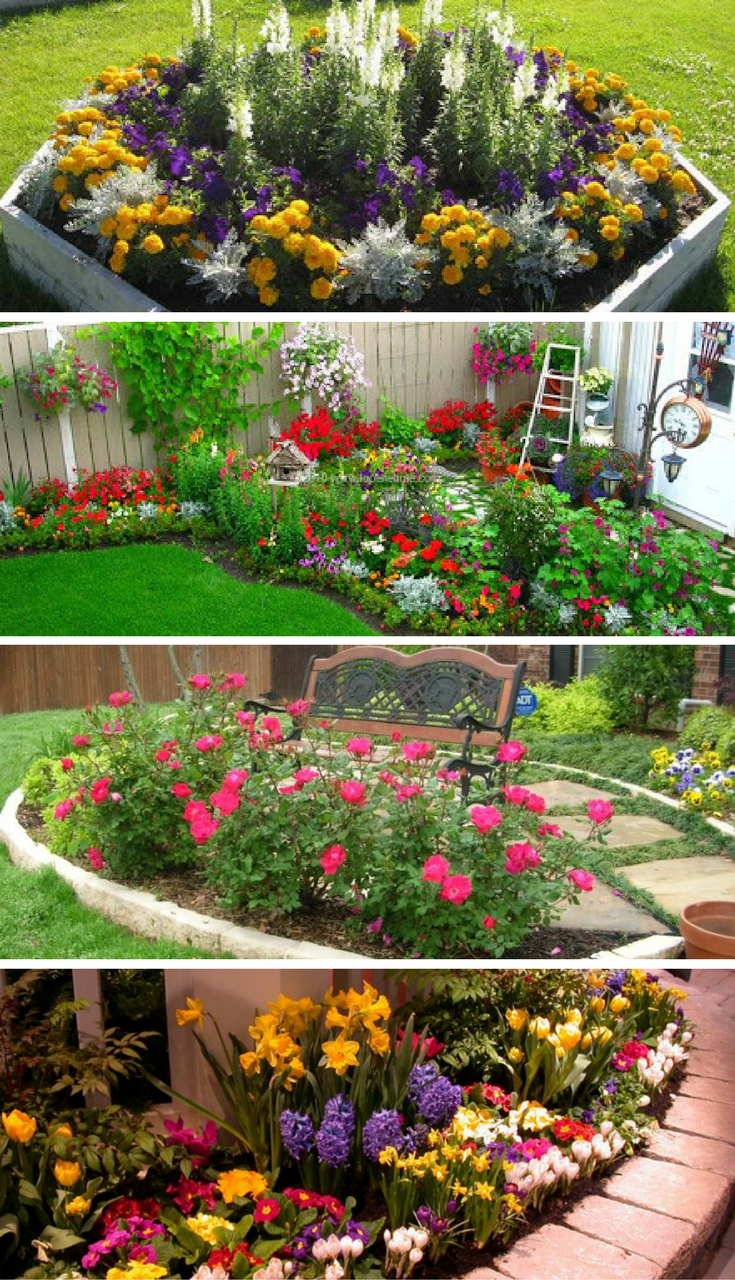 16 Small Flower Gardens That Will Beautify Your Outdoor intended for measurements 735 X 1280