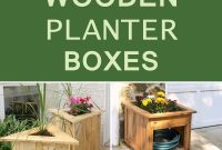 20 Diy Wooden Planter Boxes For Your Yard Or Patio throughout measurements 600 X 1450