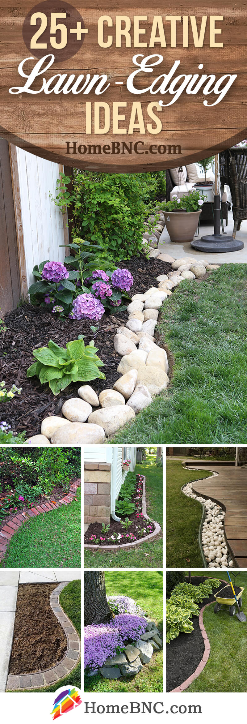 25 Best Lawn Edging Ideas And Designs For 2019 for dimensions 800 X 2341