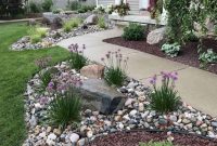 65 Gorgeous Front Yard Rock Garden Landscaping Ideas within size 1024 X 1365