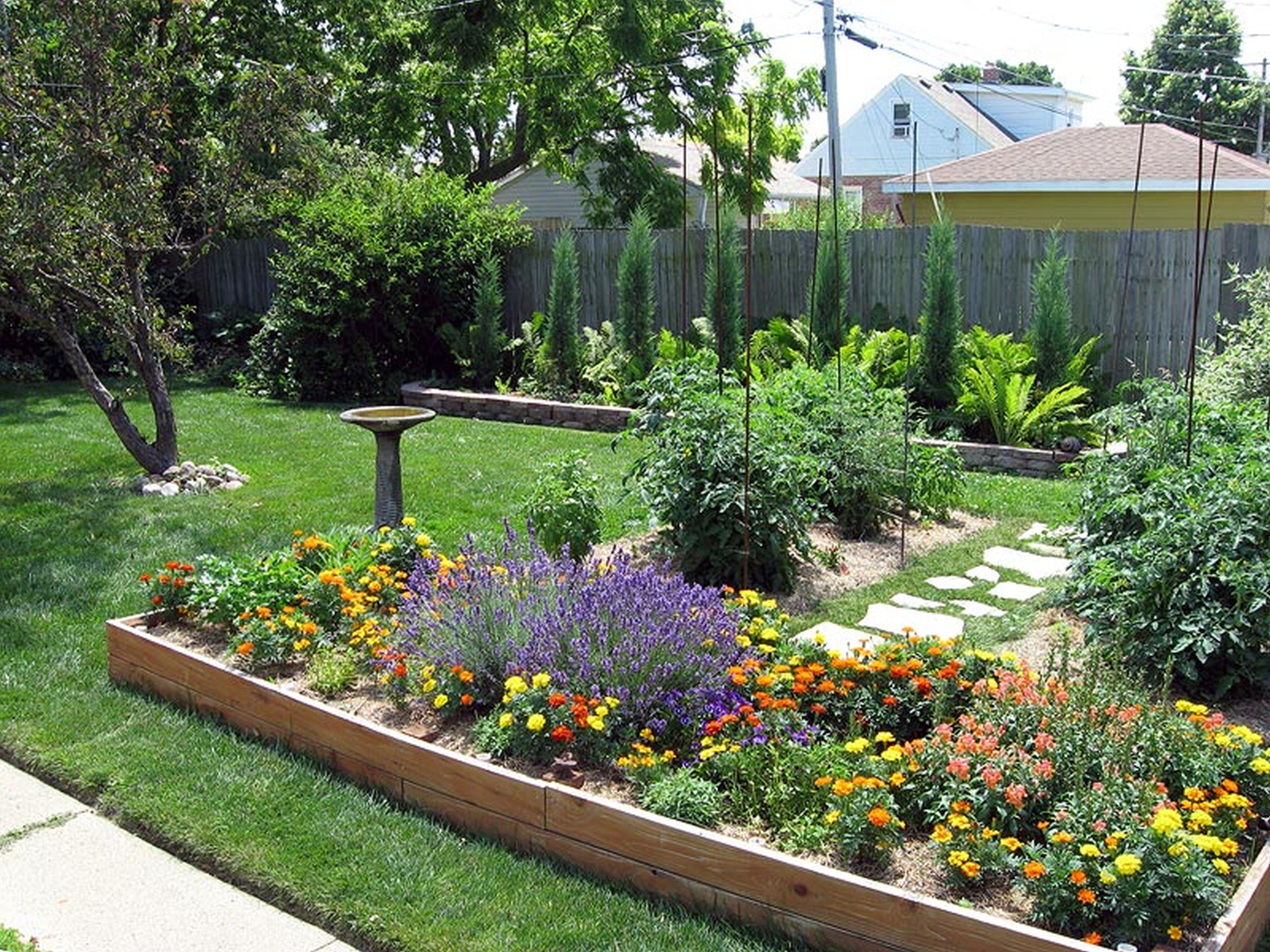 Backyard Garden Florist In Roseboro Nc Garden Design with regard to measurements 5000 X 3750