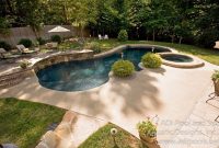 Backyard Pool Landscaping Ideas Great Outdoors Backyard within proportions 1229 X 819