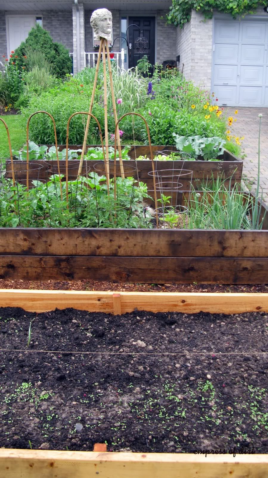 Beautiful Raised Vegetable Garden Beds In The Front Yard I with measurements 899 X 1599