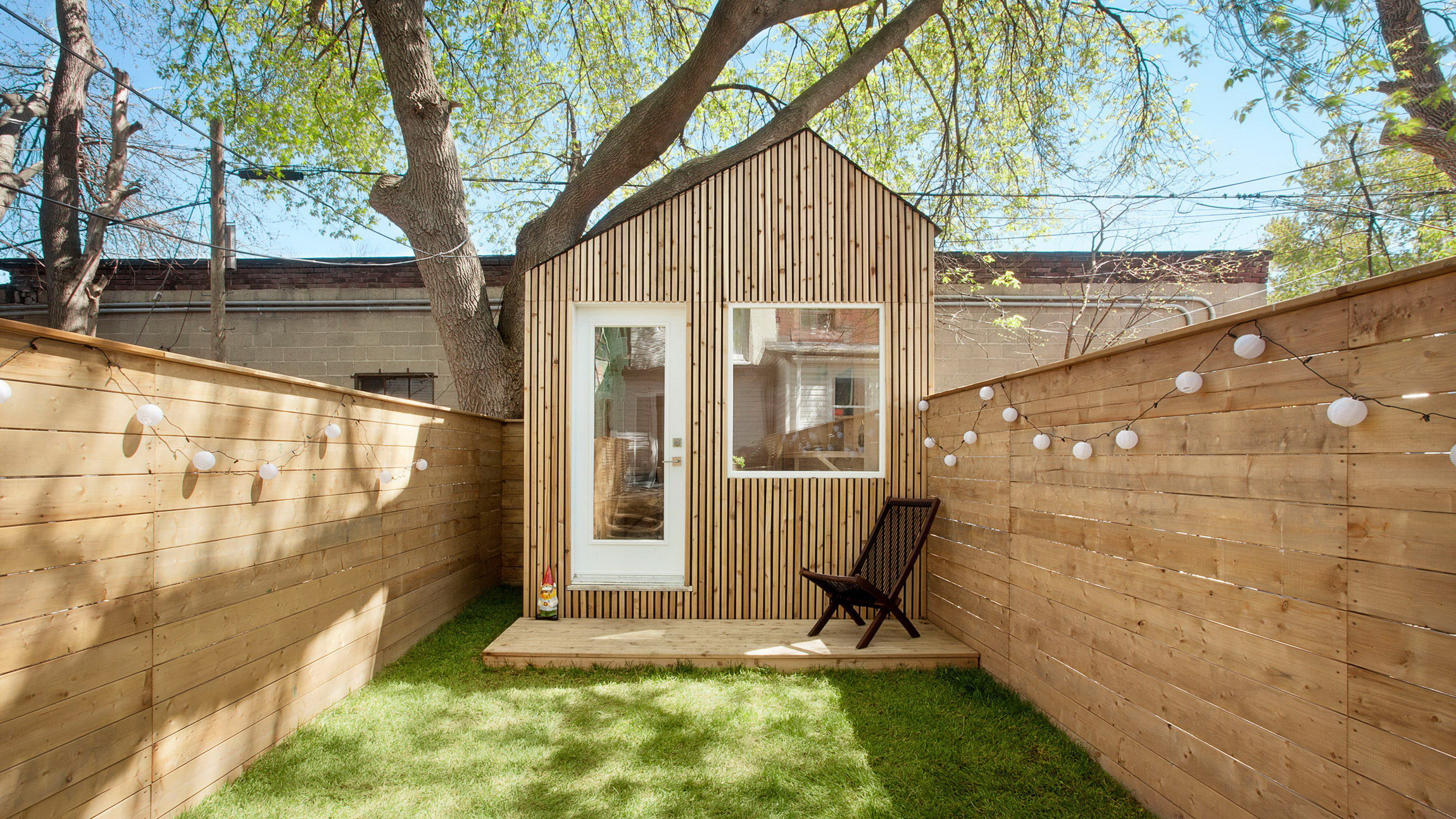 Garden Studio Tiny Backyard Office Six Four Five A intended for proportions 2300 X 1294