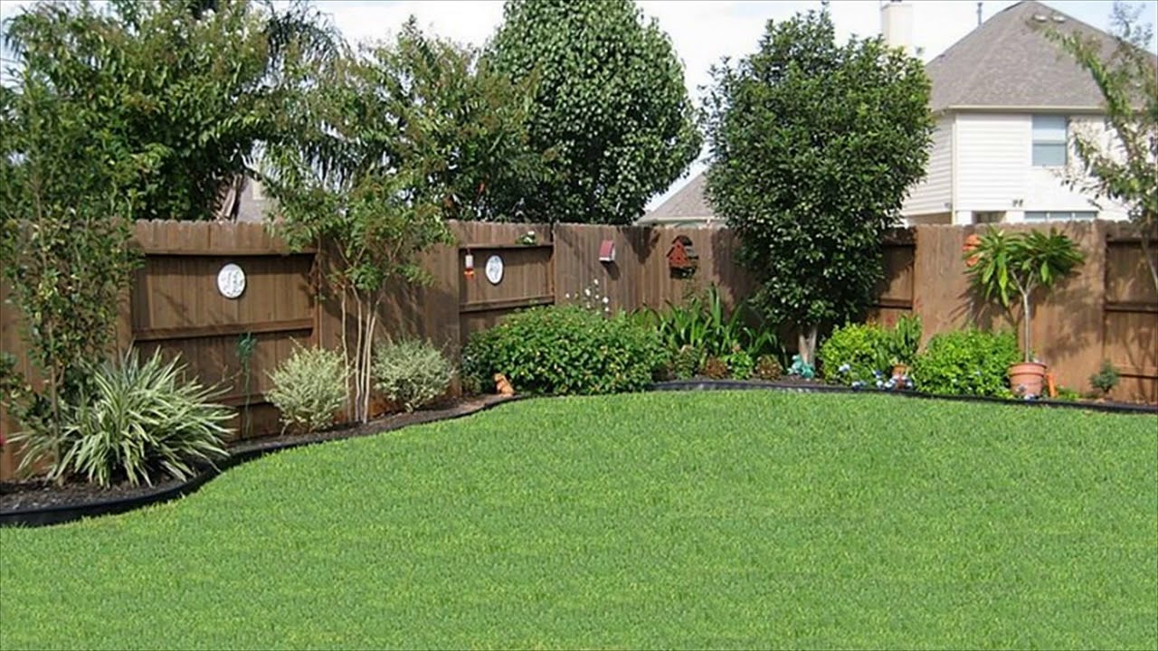 Landscaping Along A Fence Ideas throughout sizing 1280 X 720