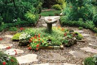 Large Flagstone Pavers Surrounded Pea Gravel Create A inside dimensions 1280 X 1707