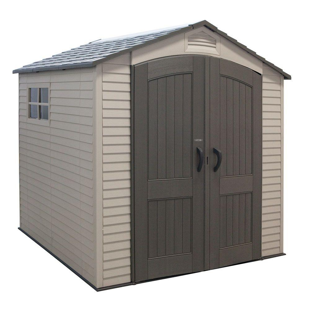Lifetime 7 Ft X 7 Ft Outdoor Storage Shed inside sizing 1000 X 1000