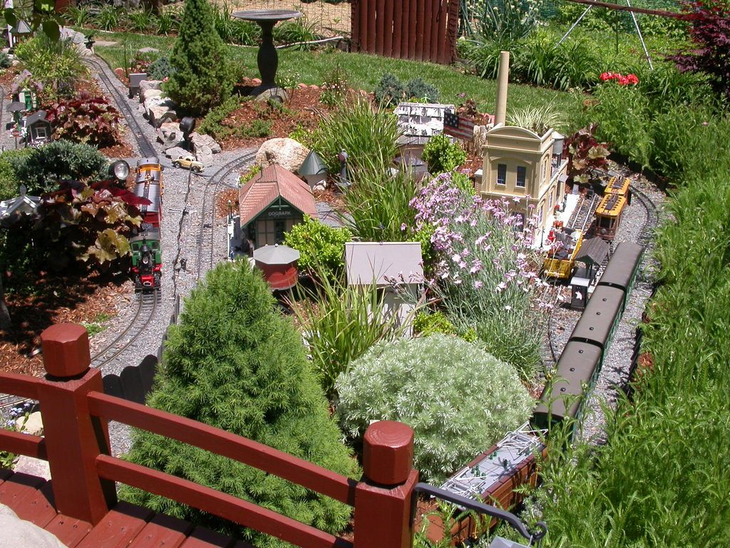 My Backyard Garden Railway Home Stuff Garden Railroad pertaining to proportions 1024 X 768