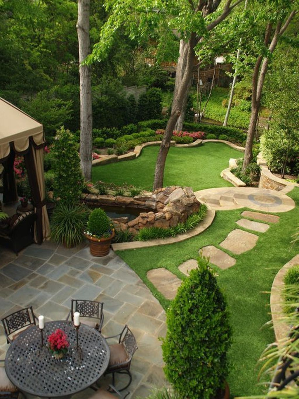 Nice 32 Trending Spring Backyard Landscaping Ideas 2018 with regard to proportions 1024 X 1365