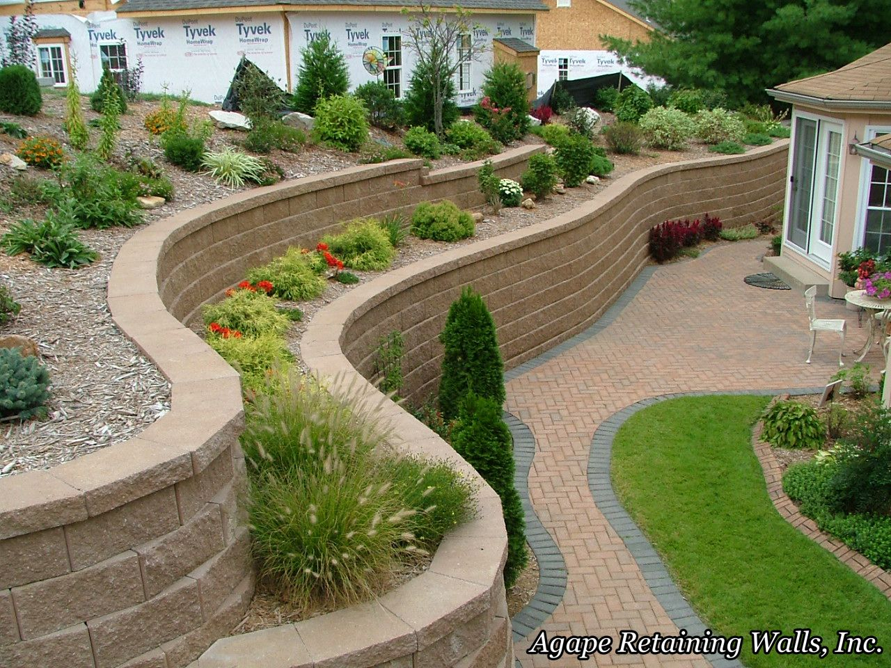 Retaining Wall Ideas Agape Retaining Walls Inc Built These pertaining to measurements 1280 X 960