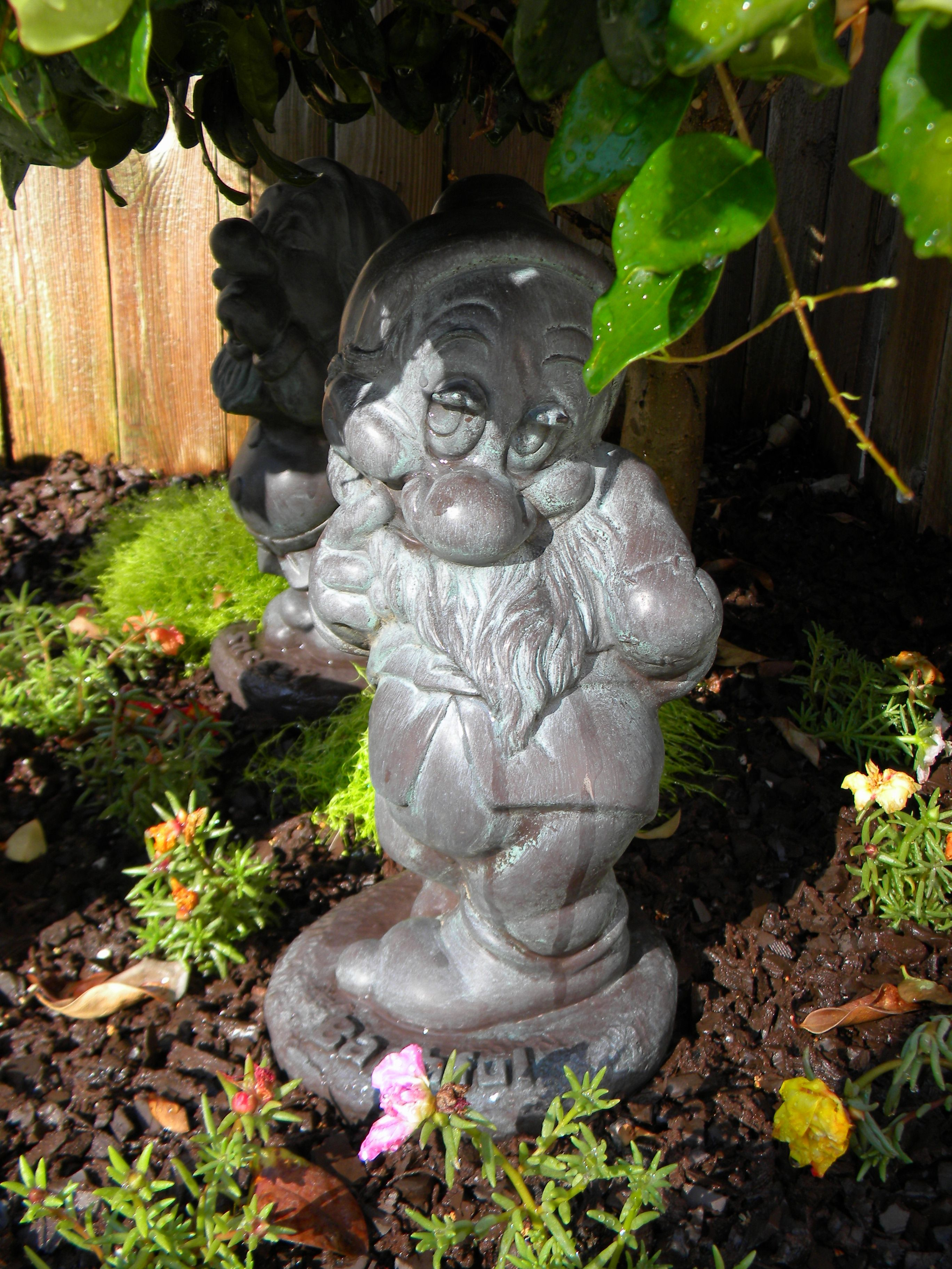 Retired Disney Garden Statue One Of 7 Pieces Disney regarding size 2736 X 3648