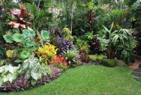 Simple Tropical Garden Design For Small Spaces Garden throughout proportions 1024 X 768