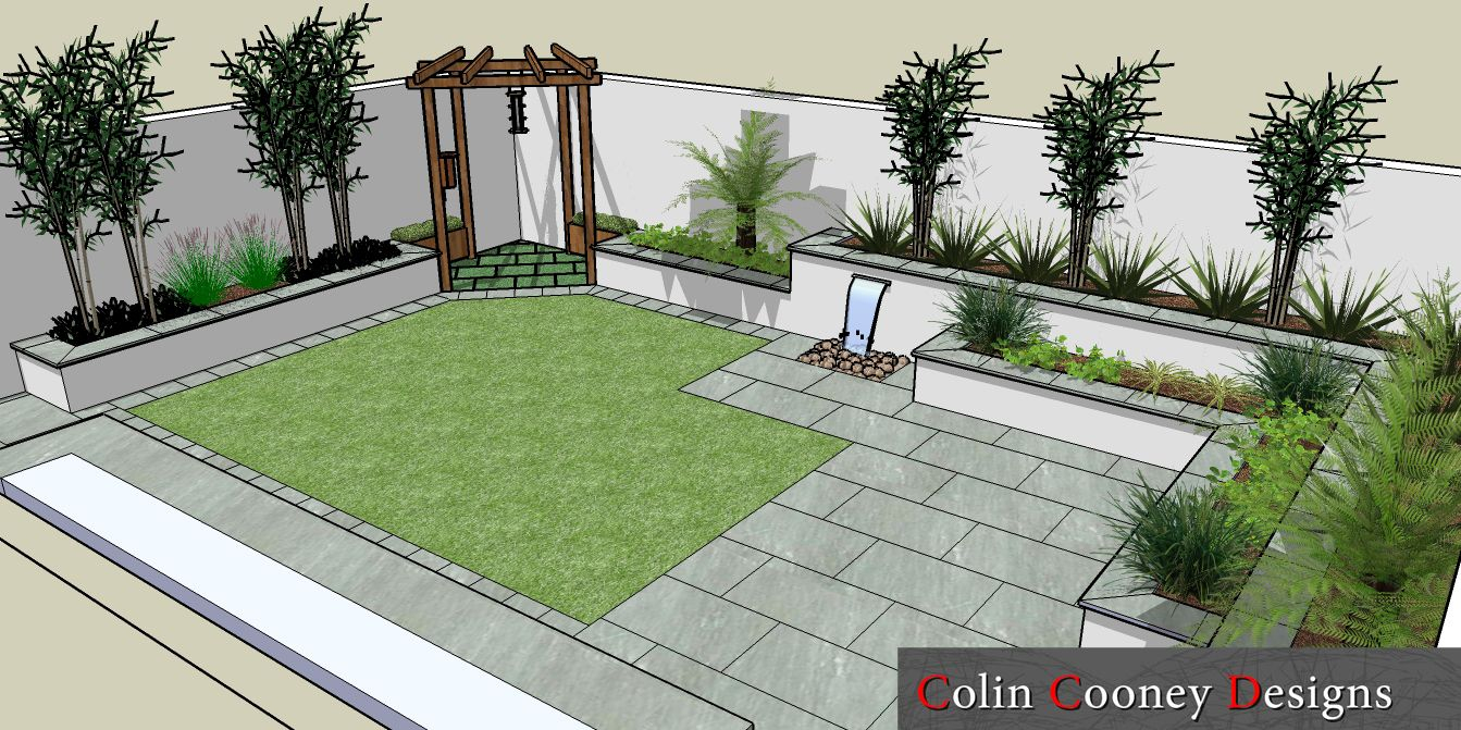 Small Modern Garden Design Ideas Low Maintenance Garden within dimensions 1343 X 671