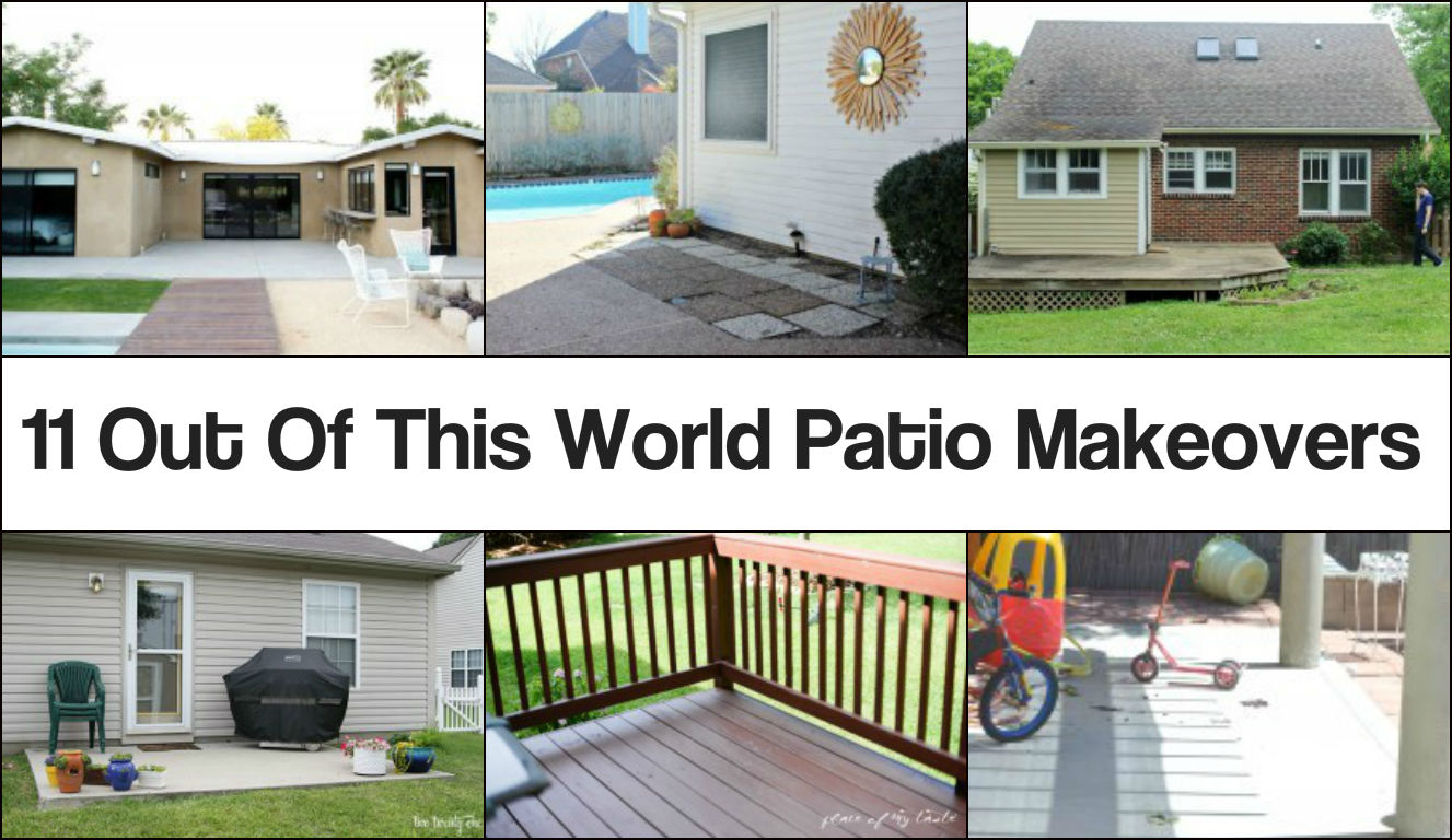 11 Out Of This World Patio Makeovers throughout measurements 1327 X 768