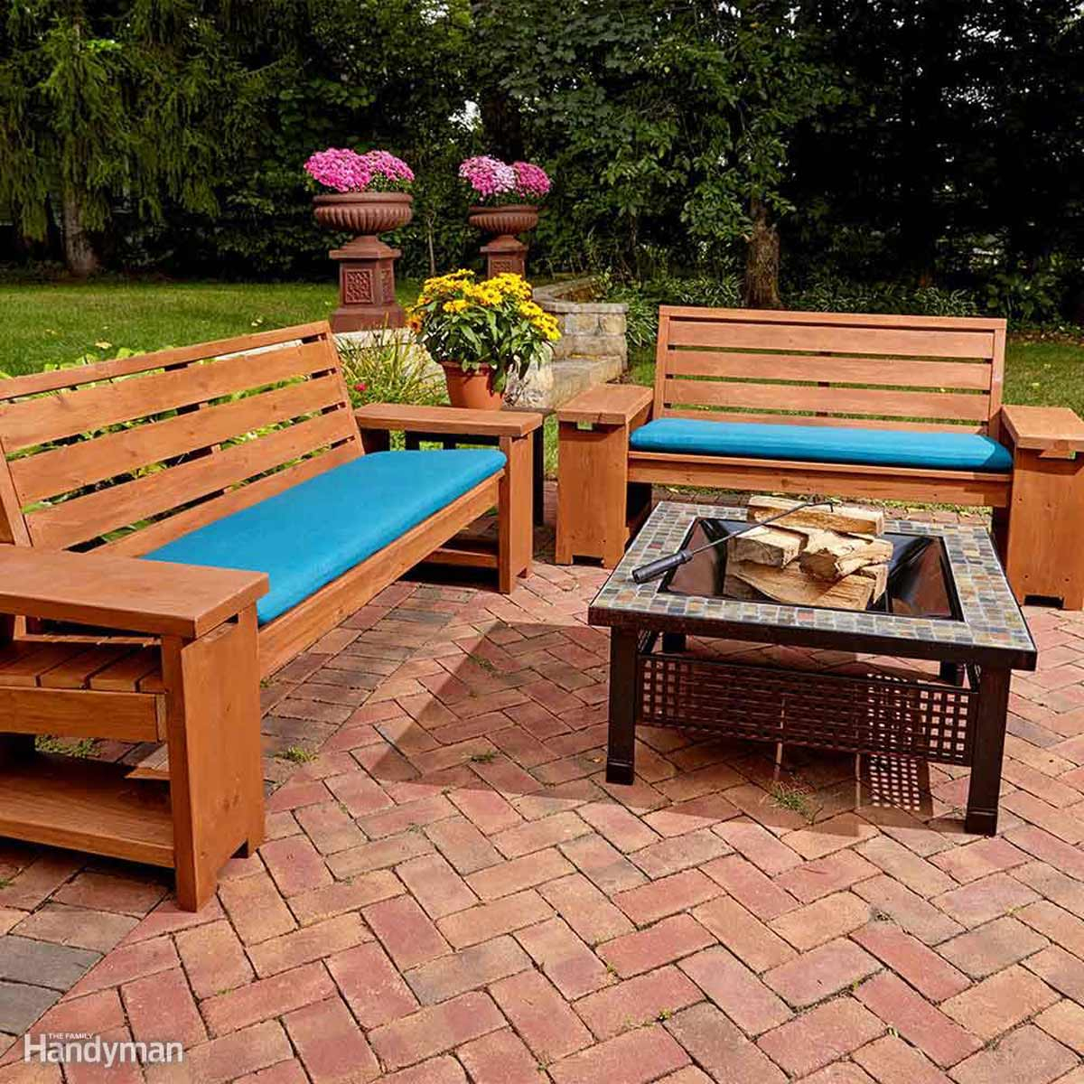 15 Awesome Plans For Diy Patio Furniture The Family Handyman intended for size 1200 X 1200