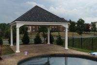 16x16 Vinyl Pavilion Built Countrysideamishgazebos pertaining to measurements 3264 X 2448