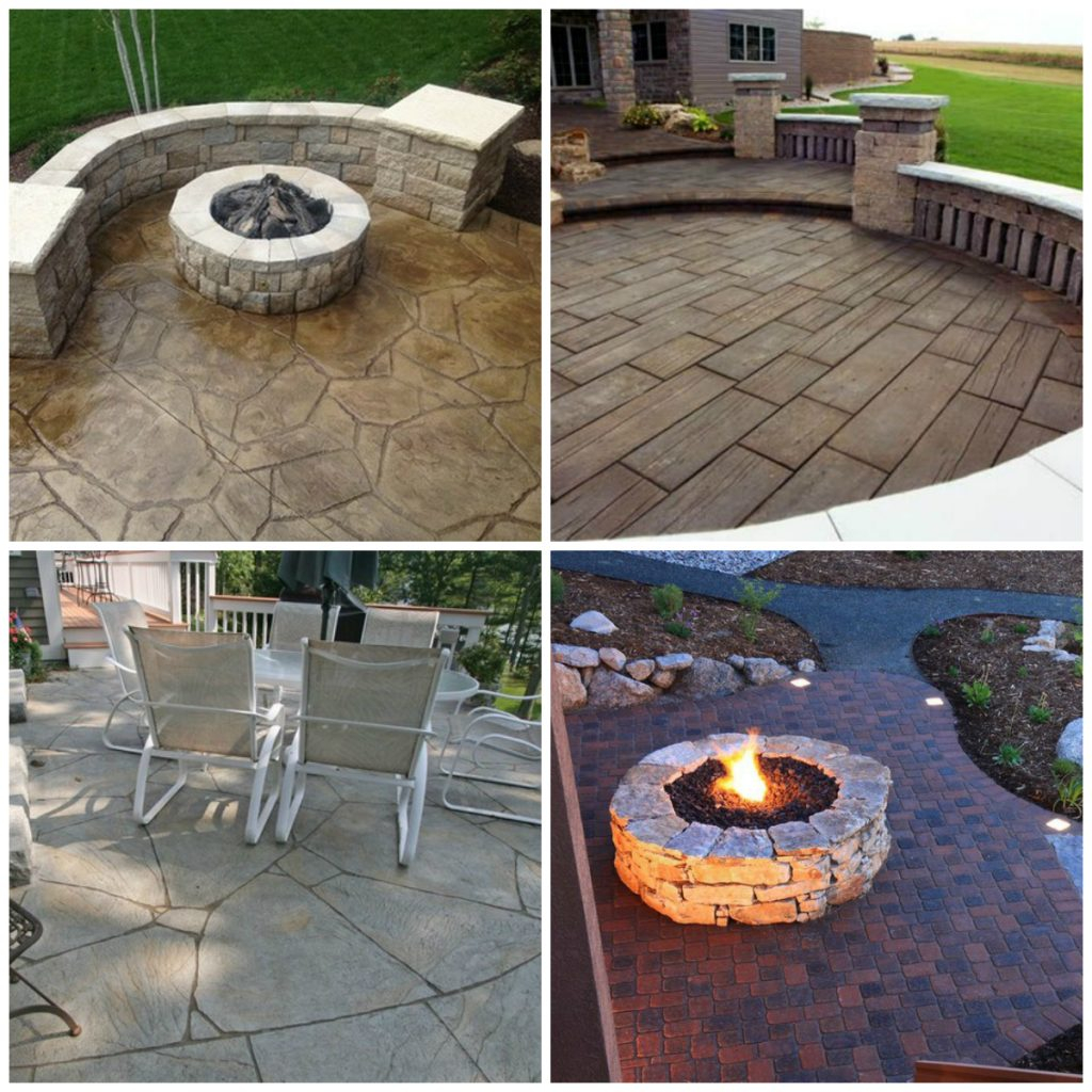 24 Amazing Stamped Concrete Patio Design Ideas Remodeling with regard to proportions 1024 X 1024