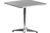 36 X 36 Square Aluminum Table Top With Base At for dimensions 1000 X 1000