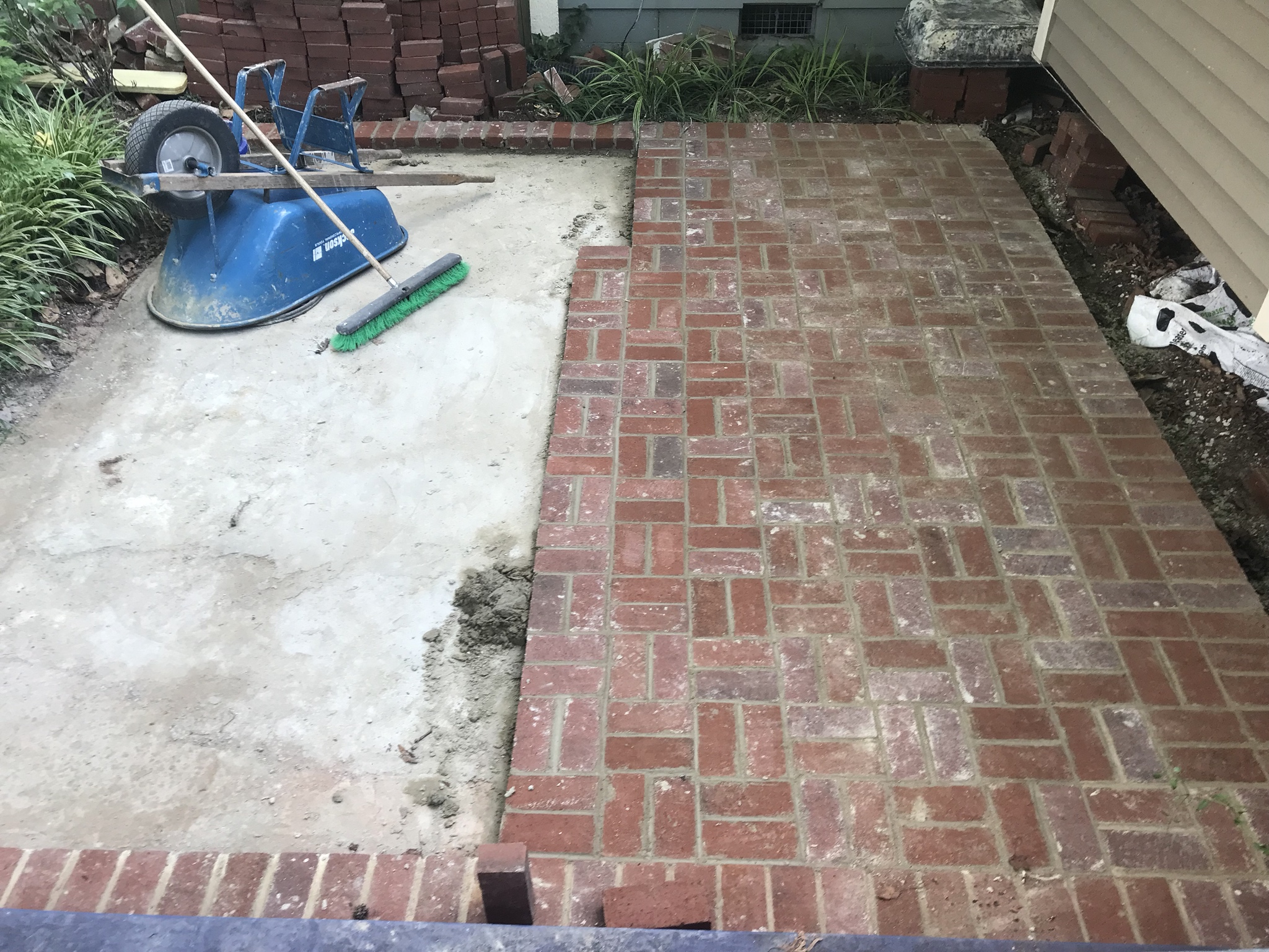 40 Year Old Brick Patio And Walkway Reset Album On Imgur pertaining to dimensions 2048 X 1536