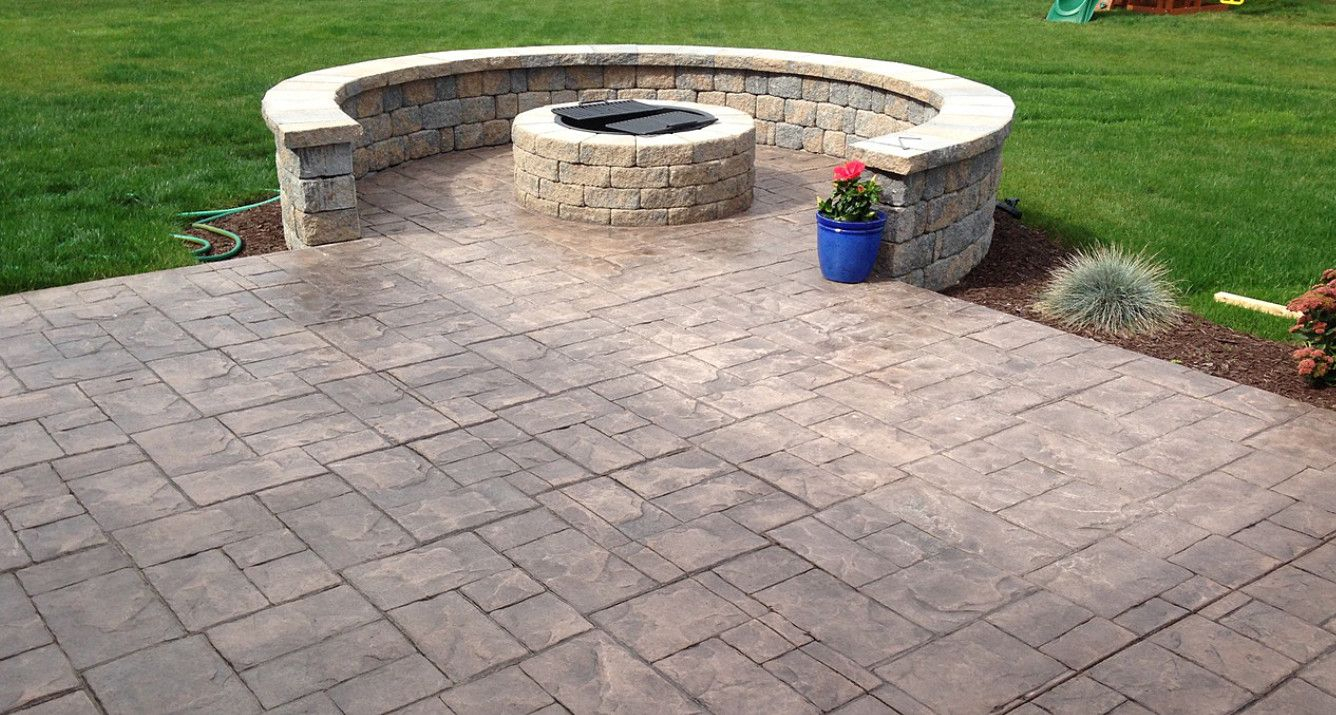 5 Concrete Patio Ideas For 2019 Preferred 1 Concrete Mn intended for proportions 1336 X 715