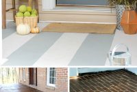 7 Ways To Add Character To A Concrete Porch Painted with proportions 735 X 1102