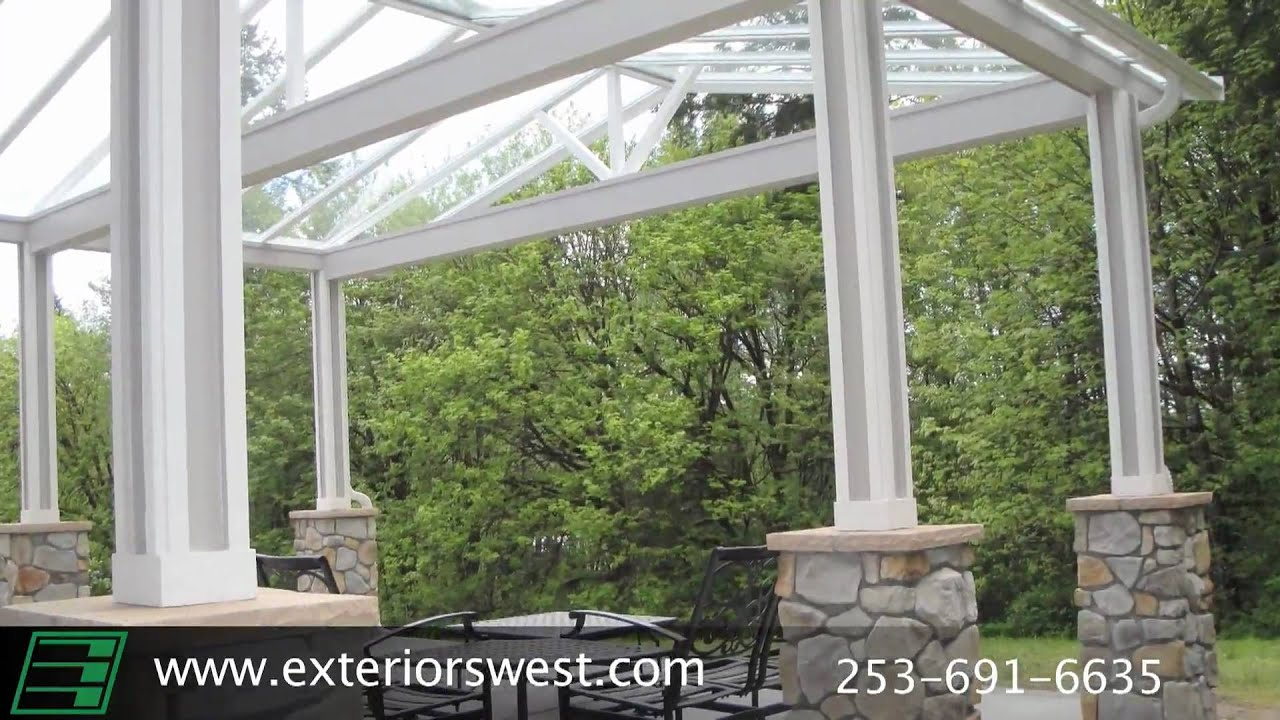 Acrylic Patio Covers Contractor In Spanaway Wa Exteriors West with regard to sizing 1280 X 720
