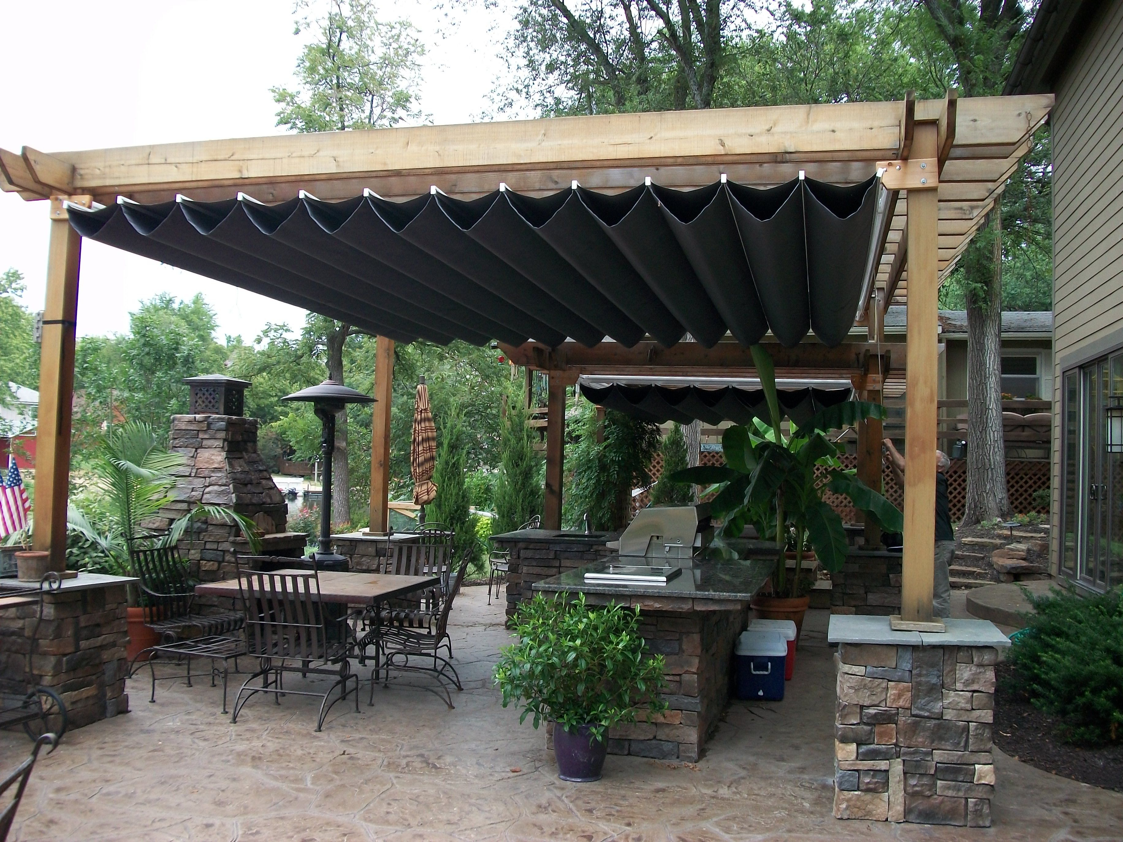 Add A Finishing Touch To Canopies And Pergolas Awnings with regard to size 3664 X 2748