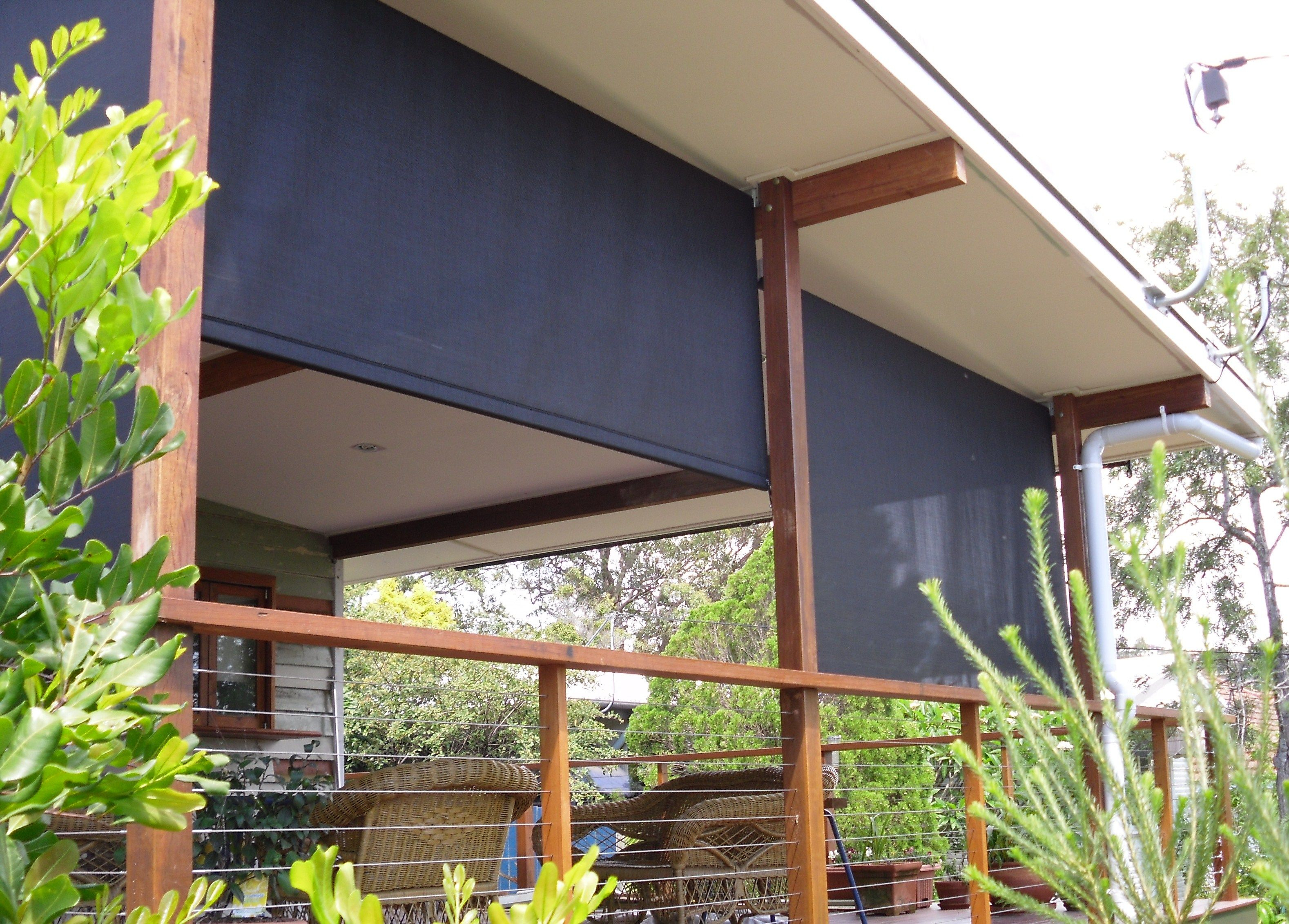 Add Style And Privacy With Custom Made Blinds In This View within sizing 3156 X 2262