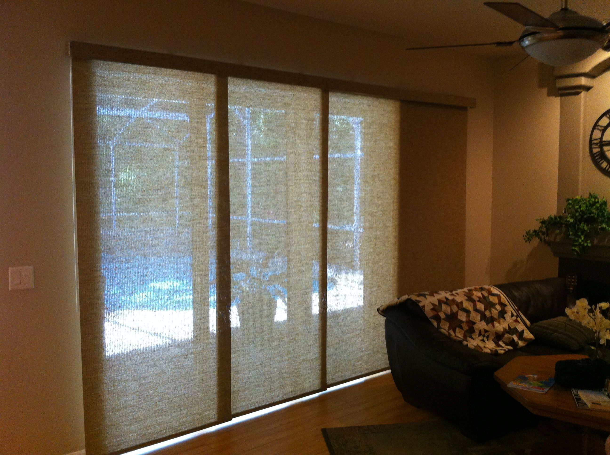 Affordable And Quality Blinds For Sliding Doors Drapery with regard to proportions 2592 X 1936