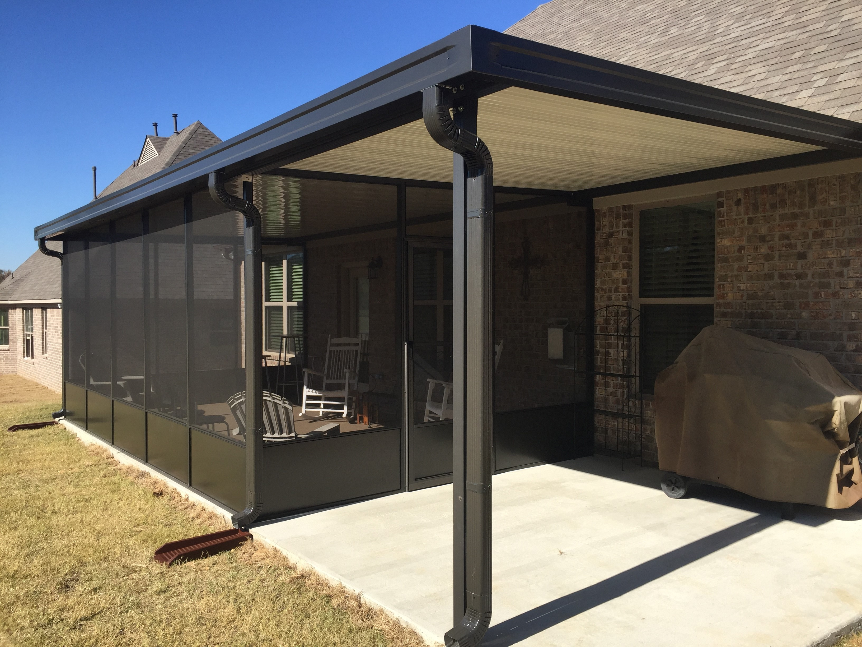 Affordable Carports San Antonio Aluminum Patio Covers Tx pertaining to size 3264 X 2448