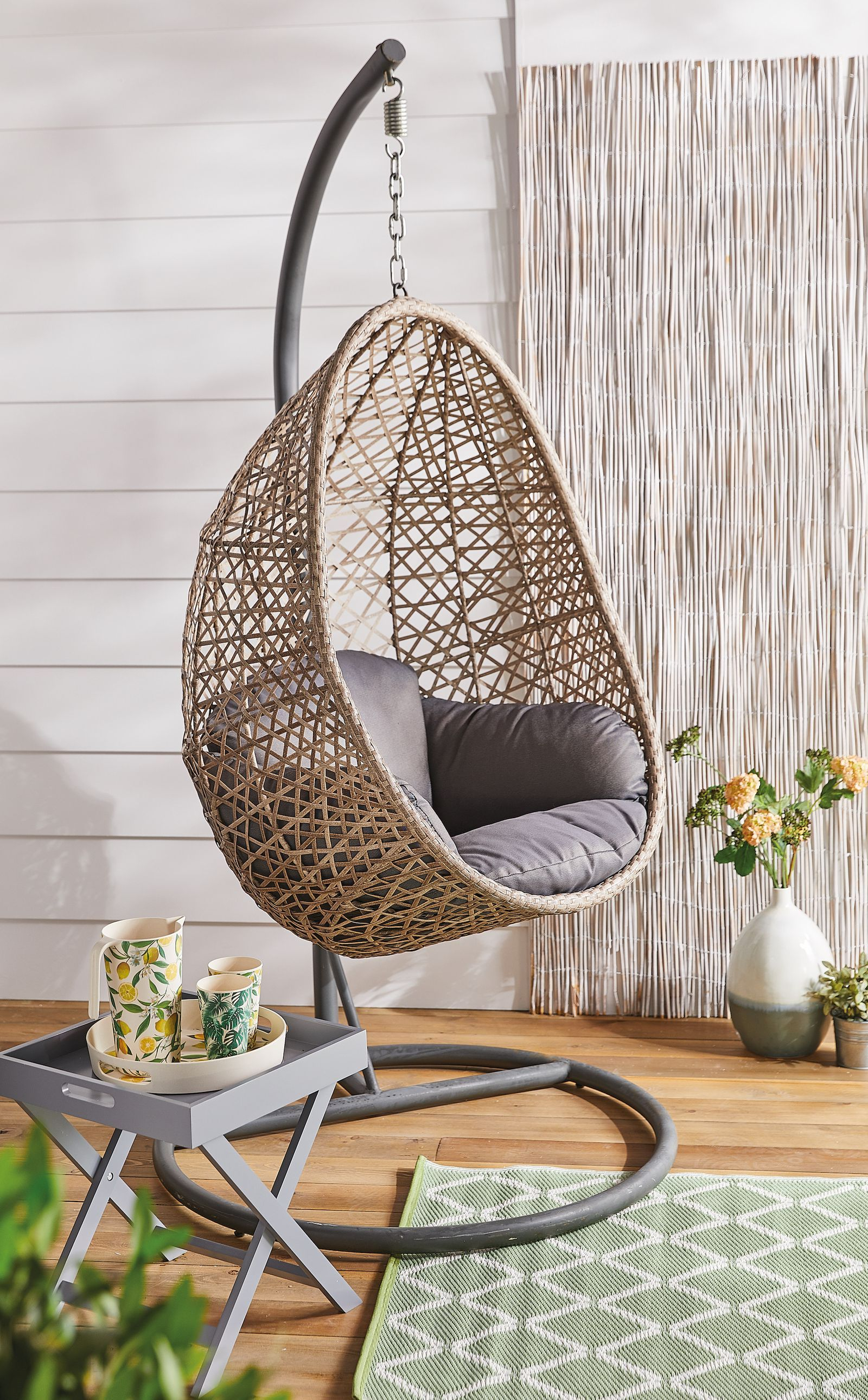 Aldi Is Selling A Hanging Egg Chair Hanging Egg Chair regarding size 1600 X 2582