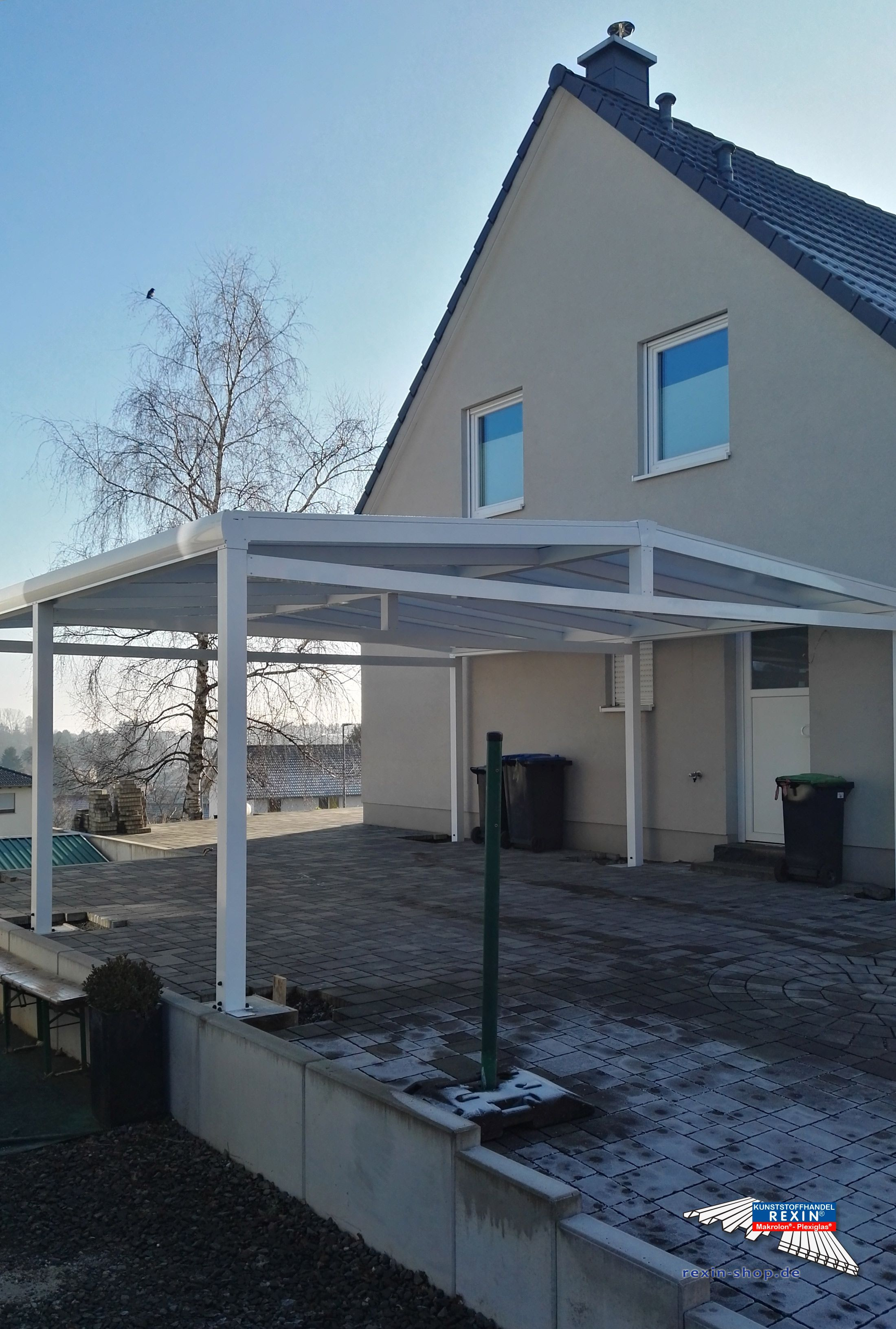 Alu Carport Der Marke Rexoport 613m X 606m In Wei Bei for sizing 2200 X 3264