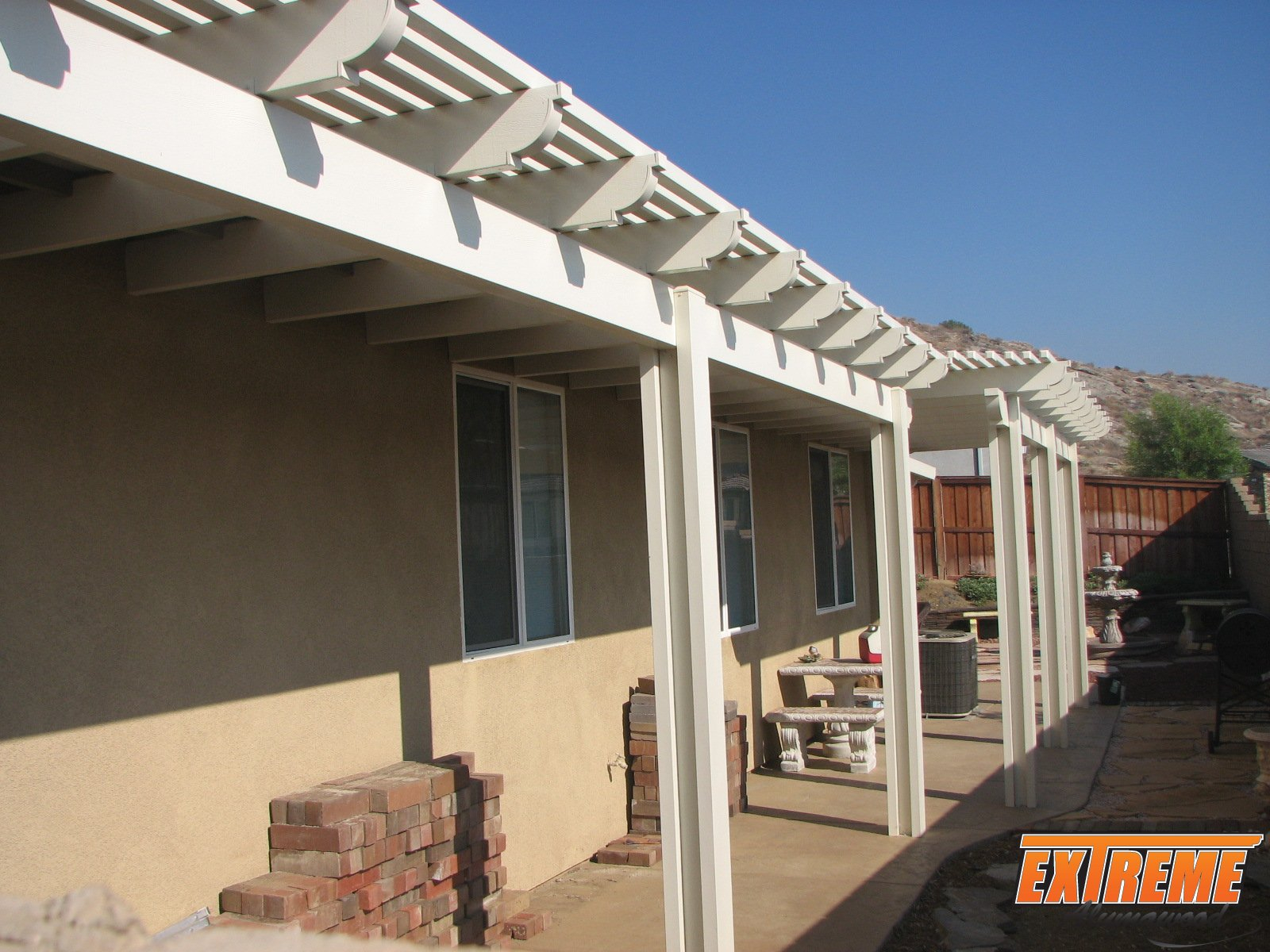 Alumatech Patio Covers Installed In Corona Ca Extreme throughout dimensions 1600 X 1200